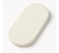 Moses Basket Sheets 67 x 30 cm Cotton | Cradle Fitted Sheets Jersey Soft Bassinet Bedsheet Hypoallergenic Elasticated Breathable Pram Fitted Sheets. (Single Pack, Cream)