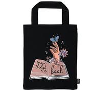 moses. Book Bag, Black, S, Escape Through a Book