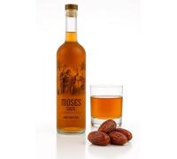 Moses Date Flavored Vodka - Premium Imported Spirit - 700ml Bottle - 32% ABV (74 Proof) - Smooth and Naturally Sweet Taste - Kosher Certified