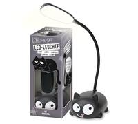 moses. Ed The Cat Light, Flexible LED Cat Design, Rechargeable Desk Lamp with Battery and USB-C Connector, Decorative Table Lamp for Cat Fans