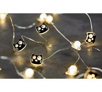 moses Ed The Cat Mini Fairy Lights | 2.20m LED Cat Fairy Lights | 20 LEDs Indoor