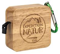 moses. Expedition Natur Tape Measure with Carabiner, Flexible Tape Measure with Stop & Go Automatic, Self-Reeling Pocket Tape Measure for Children, Double-Sided Divisions: cm-mm-Inch Scale up to 150