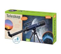 moses. Expedition Natur Telescope for Kids with Up to 90x Magnification, Beginner Telescope with Tripod, Portable Outdoor Telescope
