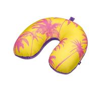 Moses. Fernweh Palm Tree Neck Pillow - 2-in-1 Neck Pillow and Travel Pillow, Summer Palm Tree Design with Hanging Loop