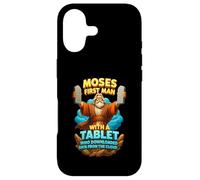 Moses First Man With A Tablet Christ Bible Gospel Data Cloud Case for iPhone 17