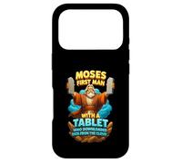 Moses First Man With A Tablet Christ Bible Gospel Data Cloud Case for iPhone 17 Pro