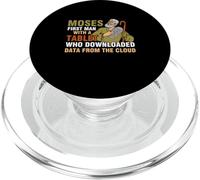 Moses first man with a tablet downloaded data from the cloud PopSockets PopGrip for MagSafe