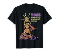 Moses First Man With a Tablet Funny Commandments Men Kids T-Shirt