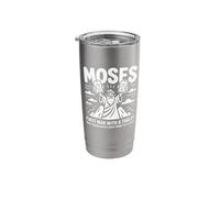 Moses First Man with A Tablet Who Downloaded Data Stainless Steel Insulated Tumbler