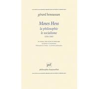 Moses Hess philosophie socialisme