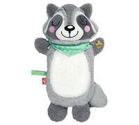 moses. Kleine Kuschelhelden Hot Water Bottle Raccoon, Hot Water Bottle with Cover, Cuddly Hot Water Bottle Cover in Cute Raccoon Design, Removable and Washable Bed Bottle for Babies and Children