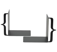 Moses. libri_x Bookend Word Frame Set of 2 - Sturdy Metal Bookends, Modern Design, Decorative Book Holders in Gift Set for Shelf, Desk and Living Room