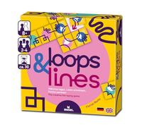 moses. Loops & Lines, Creative Tile Game & Strategy Game for Friends & the Whole Family, Colourful Board Game for Children & Adults from 8 Years