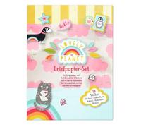 moses. Lovely Planet Letter Paper Set - Letter Sheets, Envelopes and Colourful Stickers in Practical Storage Folder, Utensils for Letter Friends, Gift for School Enrolment, Children's Birthday Party