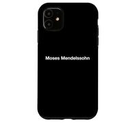 Moses Mendelssohn Case for iPhone 11