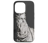 Moses Michelangelo Renaissance Statue Prophet Torah Bible Case for iPhone 13 Pro