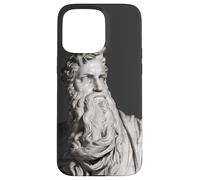 Moses Michelangelo Renaissance Statue Prophet Torah Bible Case for iPhone 15 Pro Max