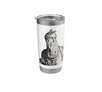 Moses Michelangelo Renaissance Statue Prophet Torah Bible Stainless Steel Insulated Tumbler