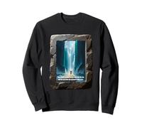 Moses Parted The Sea Then Moses Stretched Out His Hand Sweatshirt