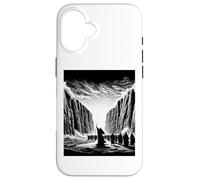 Moses parting the Red Sea with the Israelites Case for iPhone 16
