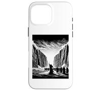 Moses parting the Red Sea with the Israelites Case for iPhone 16 Pro Max