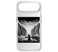 Moses parting the Red Sea with the Israelites Case for iPhone Air