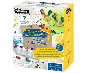 moses. PhänoMINT The Ingenious Experiment Box, Electric Energy Experiment Box for Children, DIY Circuit Construction Kit, Educational Toy from 8 Years, Medium