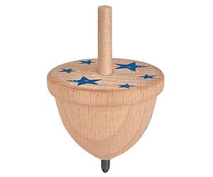 moses. PhänoMINT Wooden Spinning Top for Children, Experiment Toy for Small Explorers and Explorers, 5.7 cm x 4 cm x 4 cm