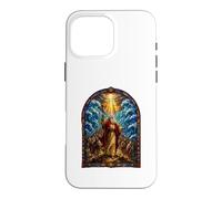 Moses Red Sea Biblical Scene Gothic Mosaic Sacred Art Faith Case for iPhone 16 Pro Max