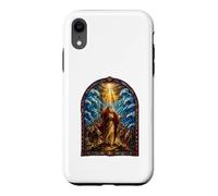 Moses Red Sea Biblical Scene Gothic Mosaic Sacred Art Faith Case for iPhone XR