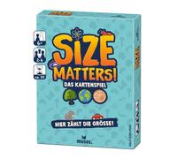 moses. Size Matters! The Card Game - Here the Size Counts! Fast Reaction Game for the Whole Family, Concentration & Comparison Game for 2-6 Players from 6 Years