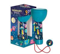 moses. Space Lantern, Compact and Sturdy Space Light with 4 LEDs, Rechargeable Battery with Decorative Pendant, Gift for Kids Ages 4 and Up