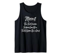 Moses The First Person to Download to a Table from the Cloud Tank Top