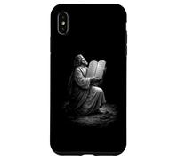 Moses With Hebrew Ten Commandments Tablets On Sinai Case for iPhone XS Max