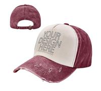 MOSGDBV Custom Cap for Men Women Personalised Baseball Hat Design Your Own Logo Customized Trucker Hat