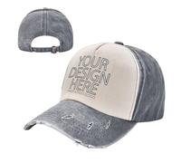 MOSGDBV Custom Cap for Men Women Personalised Baseball Hat Design Your Own Logo Customized Trucker Hat