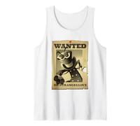 Moshi Monsters Dr. Strangeglove Wanted Poster Tank Top