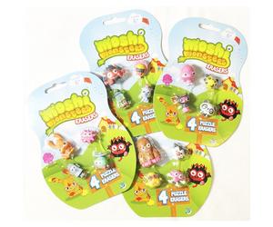 Moshi Monsters Erasers (One Pack, Styles Vary)