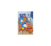 Moshi Monsters Katsuma Duvet Set, Red & Blue Kids Single Bedding Set