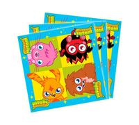 Moshi Monsters Logo Napkins (Pack Of 16) Multicoloured (One Size)