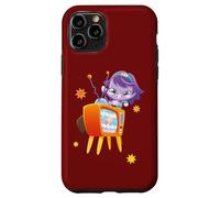 Moshi Monsters Zaffi On Television Poppeteer Poppet Case for iPhone 11 Pro