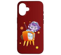 Moshi Monsters Zaffi On Television Poppeteer Poppet Case for iPhone 16
