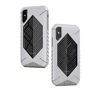 Moshi Talos for iPhone XS Case/iPhone X Case, Protective Tough Cover with Charging Port Seal, Admiral Gray