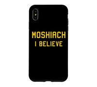 Moshiach I Believe Moshiach Now Messiah Chabad Jewish Faith Case for iPhone XS Max