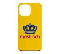Moshiach now Flag Crown English Messiah Chabad Rebbe Jewish Case for iPhone 13 Pro Max
