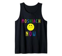 Moshiach Now Messiah Chabad Lubavitch Rebbe Jewish Shalom Tank Top