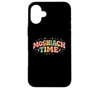 Moshiach Time Moshiach Now Messiah Chabad Rebbe Jewish Case for iPhone 16 Plus