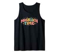 Moshiach Time Moshiach Now Messiah Chabad Rebbe Jewish Tank Top