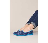 Moshulu 'amaretti' Ballerina Slippers In Blue Blue