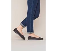 Moshulu 'banoffee 2' Ballerina Slippers In Grey Grey 6